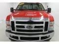 2008 Red Ford F250 Super Duty Lariat SuperCab 4x4  photo #3