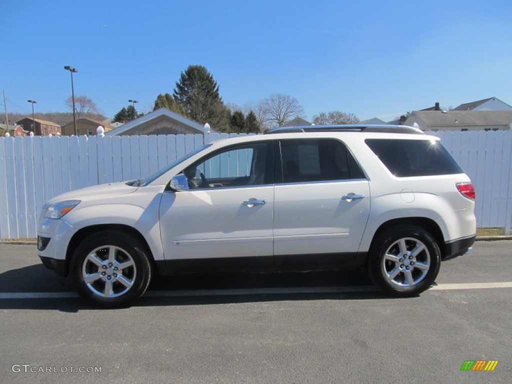 Cream White 2008 Saturn Outlook XR Exterior Photo #91390459