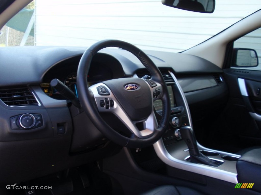 2012 Edge SEL EcoBoost - Red Candy Metallic / Charcoal Black photo #40