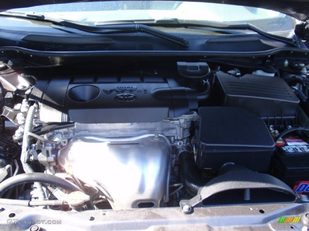 2011 Camry LE - Magnetic Gray Metallic / Bisque photo #21