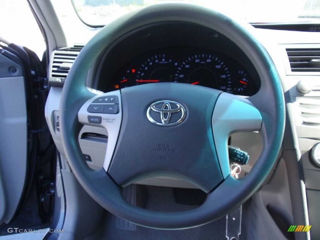 2011 Camry LE - Magnetic Gray Metallic / Bisque photo #40