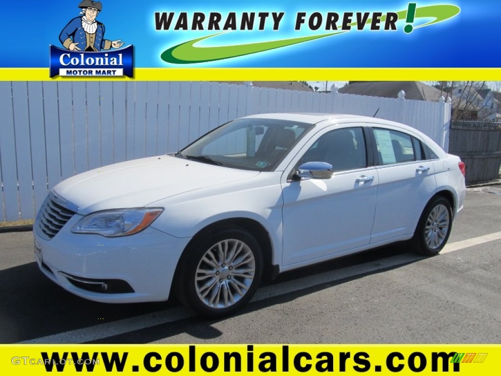 Stone White Chrysler 200