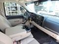 Light Cashmere/Ebony 2011 Chevrolet Silverado 1500 LT Crew Cab Interior Color