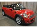 2011 Chili Red Mini Cooper Convertible  photo #4