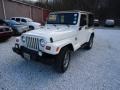 Stone White 1998 Jeep Wrangler Sahara 4x4