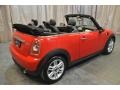 2011 Chili Red Mini Cooper Convertible  photo #16