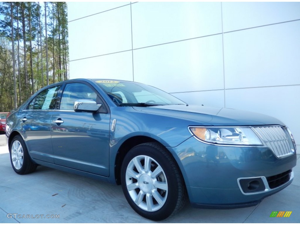 Steel Blue Metallic 2012 Lincoln MKZ FWD Exterior Photo #91394626