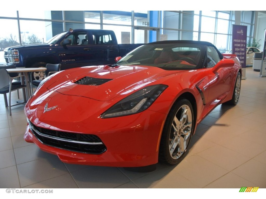 Torch Red 2014 Chevrolet Corvette Stingray Convertible Z51 Exterior Photo #91395088