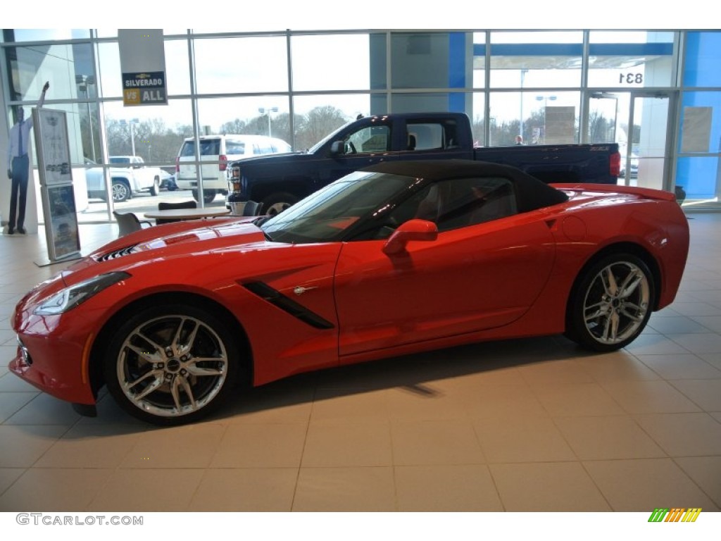 Torch Red 2014 Chevrolet Corvette Stingray Convertible Z51 Exterior Photo #91395109