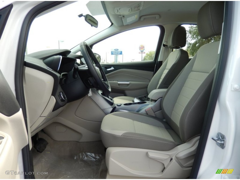 Medium Light Stone Interior 2014 Ford C-Max Hybrid SE Photo #91395961