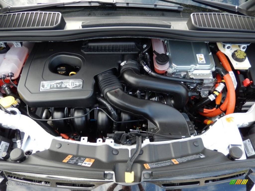 2014 Ford C-Max Hybrid SE 2.0 Liter Atkinson-Cycle DOHC 16-Valve 4 Cylinder Gasoline/Electric Hybrid Engine Photo #91396050