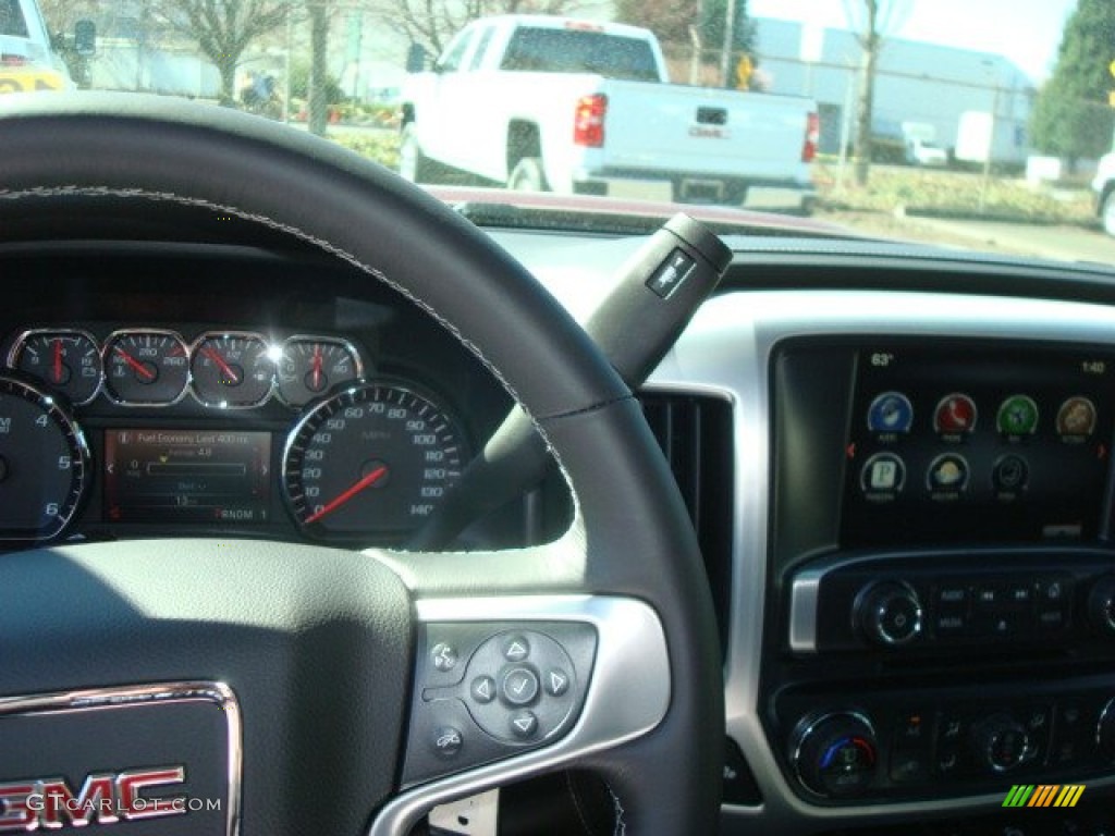 2015 Sierra 2500HD SLT Crew Cab 4x4 - Sonoma Red Metallic / Jet Black photo #8