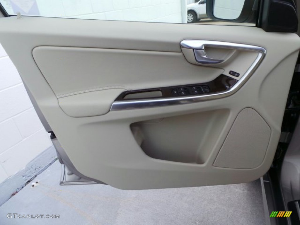 2015 Volvo XC60 T5 Drive-E Soft Beige Door Panel Photo #91397269