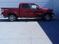 2014 Ruby Red Ford F150 Lariat SuperCrew 4x4  photo #3