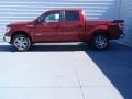 2014 Ruby Red Ford F150 Lariat SuperCrew 4x4  photo #6