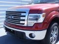 2014 Ruby Red Ford F150 Lariat SuperCrew 4x4  photo #11