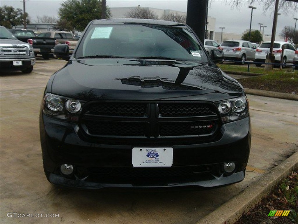 2013 Durango R/T AWD - Brilliant Black Crystal Pearl / Black photo #1