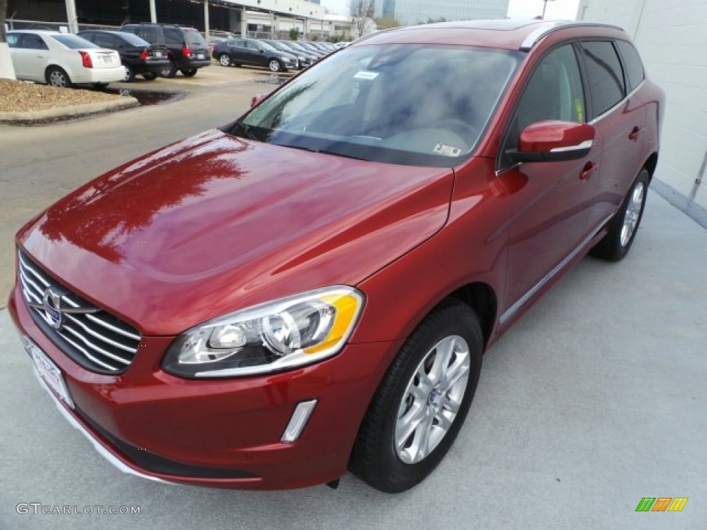Flamenco Red Metallic 2015 Volvo XC60 T5 Drive-E Exterior Photo #91397764