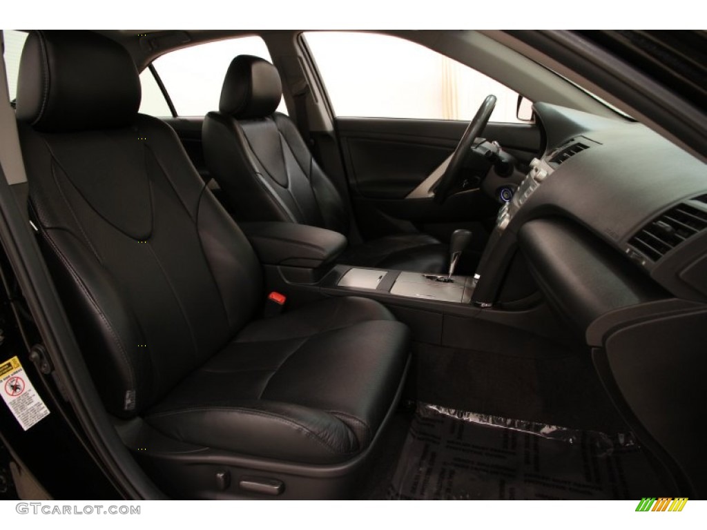 2007 Camry SE V6 - Black / Dark Charcoal photo #12