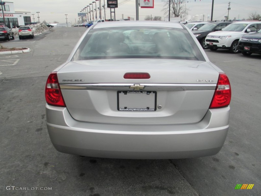 2007 Malibu LT Sedan - Silverstone Metallic / Titanium Gray photo #6