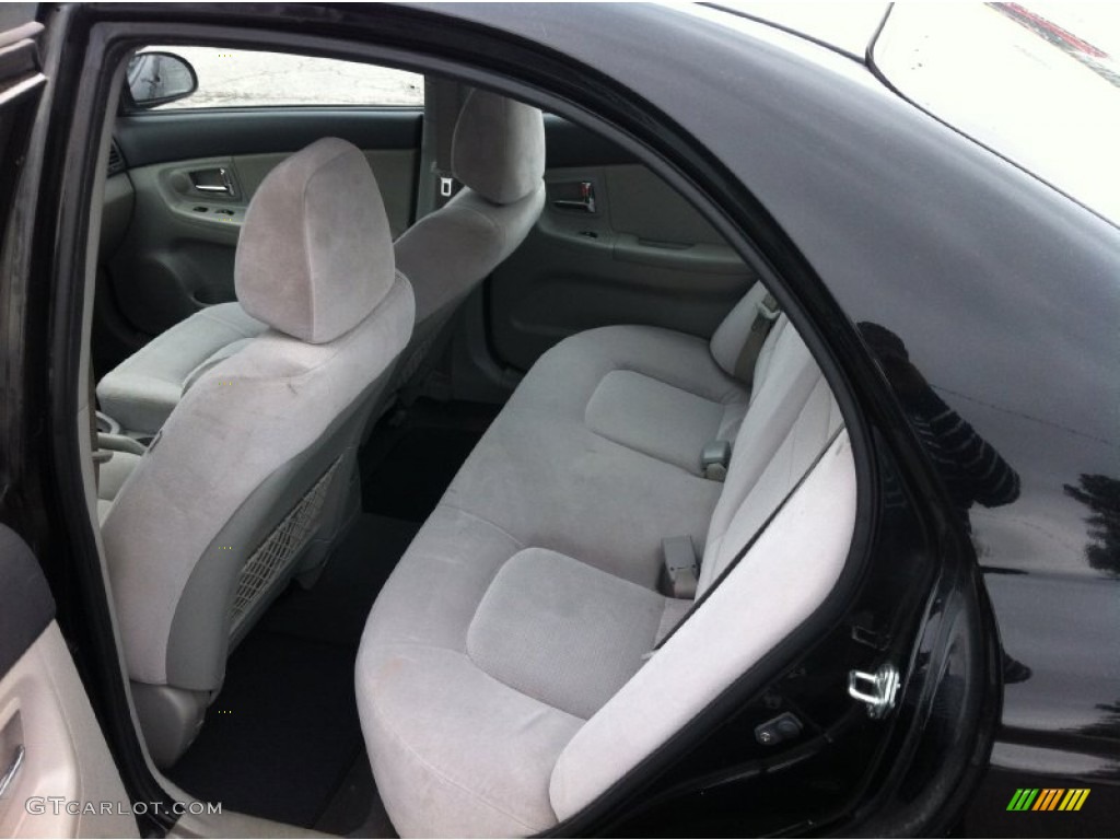 2008 Spectra EX Sedan - Black / Beige photo #14