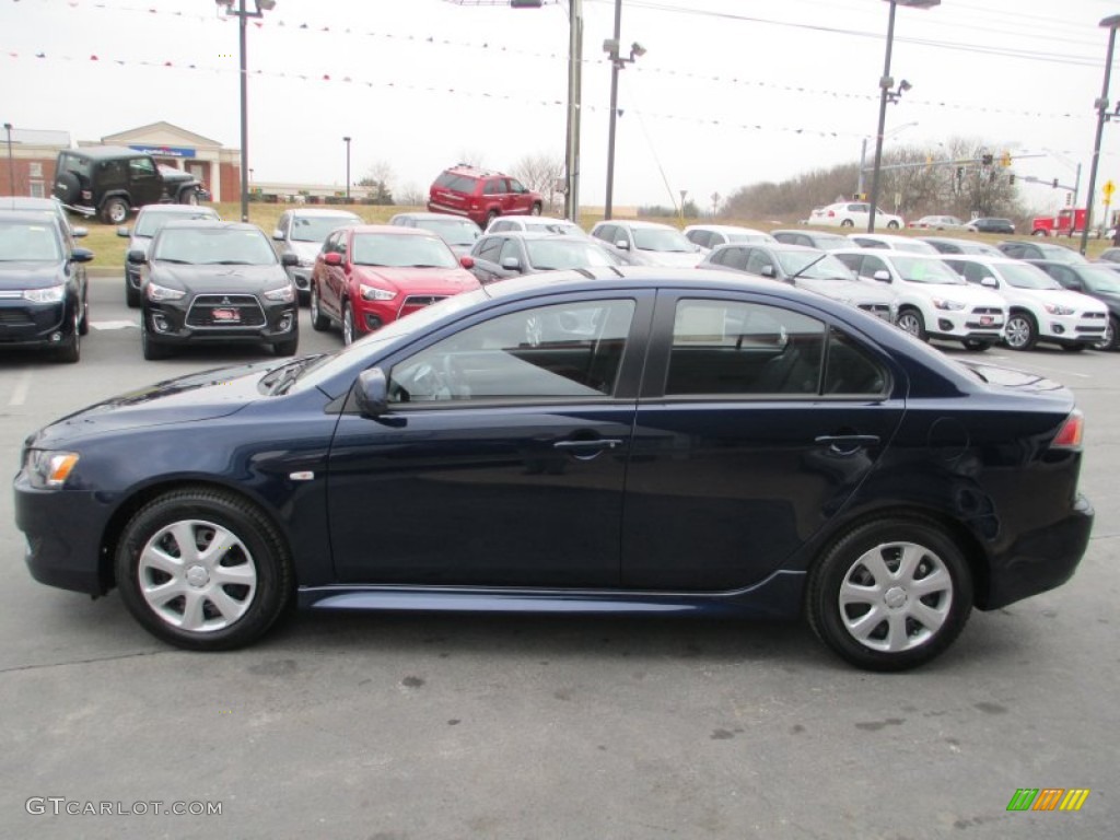 2014 Lancer ES - Cosmic Blue / Black photo #4