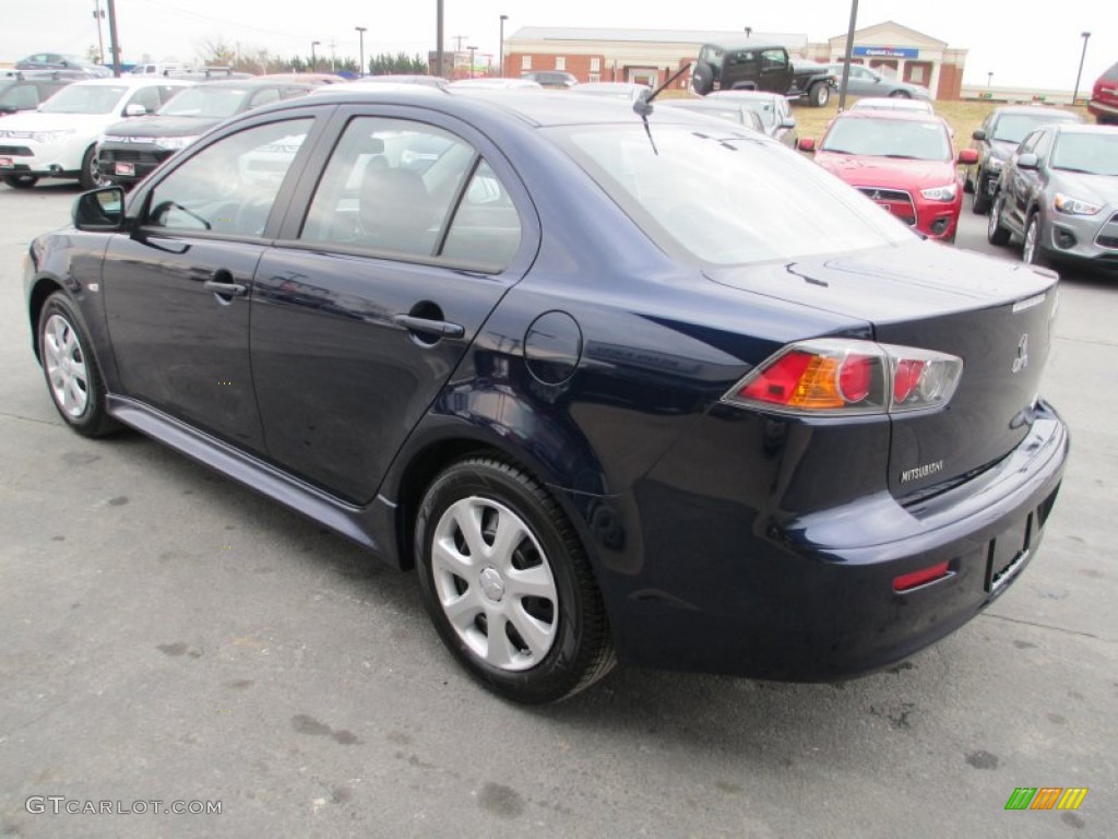 2014 Lancer ES - Cosmic Blue / Black photo #5