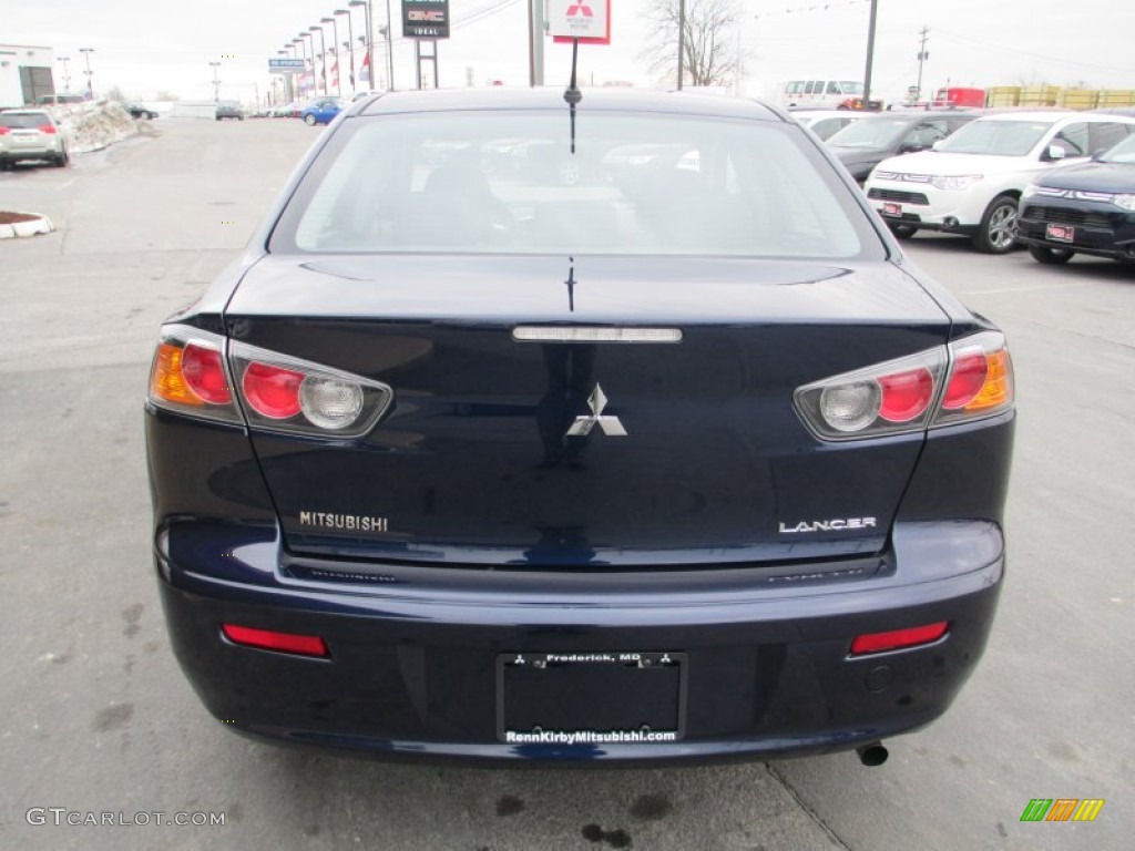 2014 Lancer ES - Cosmic Blue / Black photo #6