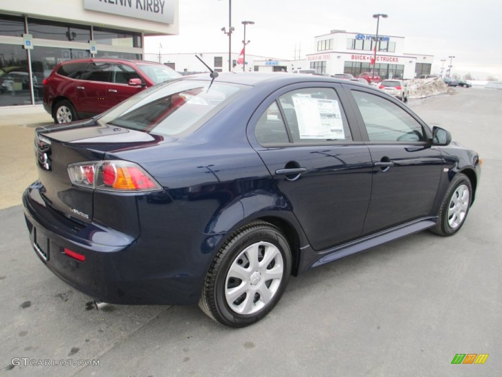 2014 Lancer ES - Cosmic Blue / Black photo #7