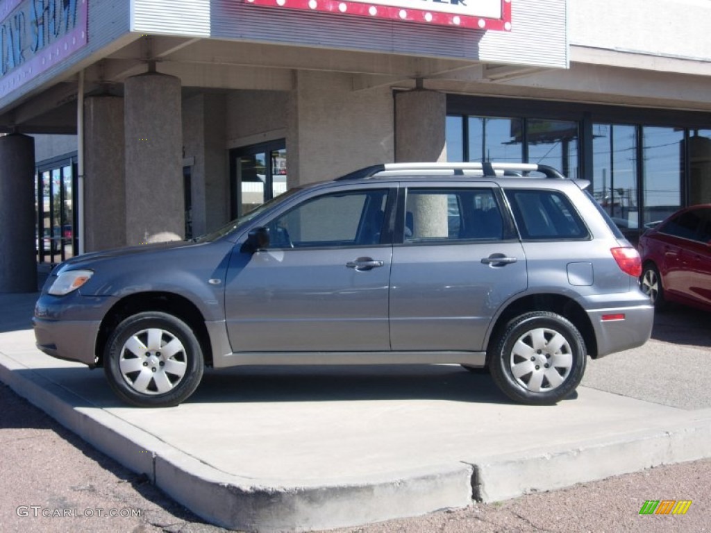 2005 Outlander LS AWD - Graphite Gray / Charcoal photo #10