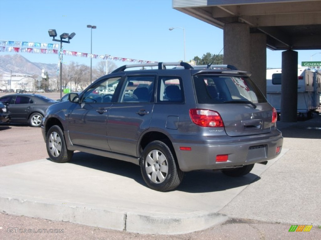 2005 Outlander LS AWD - Graphite Gray / Charcoal photo #11