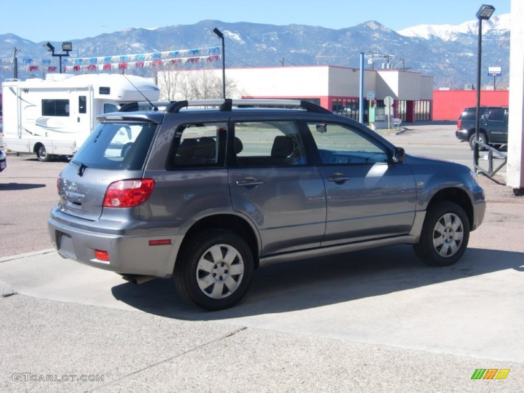 2005 Outlander LS AWD - Graphite Gray / Charcoal photo #14