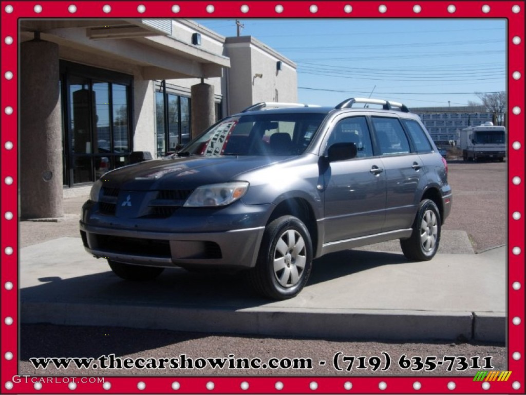 2005 Outlander LS AWD - Graphite Gray / Charcoal photo #26