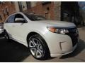 White Platinum Metallic Tri-Coat - Edge Sport AWD Photo No. 3