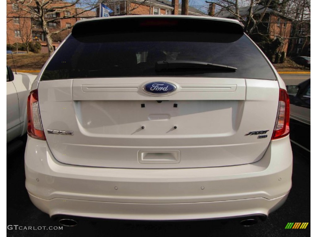 2012 Edge Sport AWD - White Platinum Metallic Tri-Coat / Charcoal Black/Silver Smoke Metallic photo #5