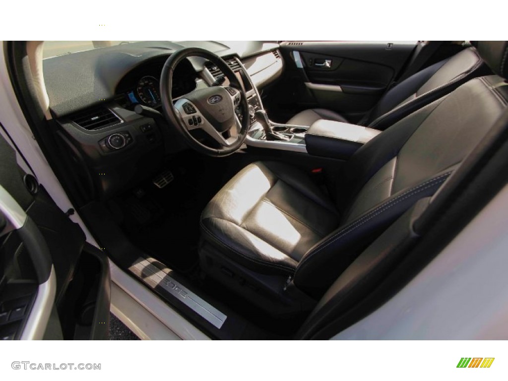 2012 Edge Sport AWD - White Platinum Metallic Tri-Coat / Charcoal Black/Silver Smoke Metallic photo #11