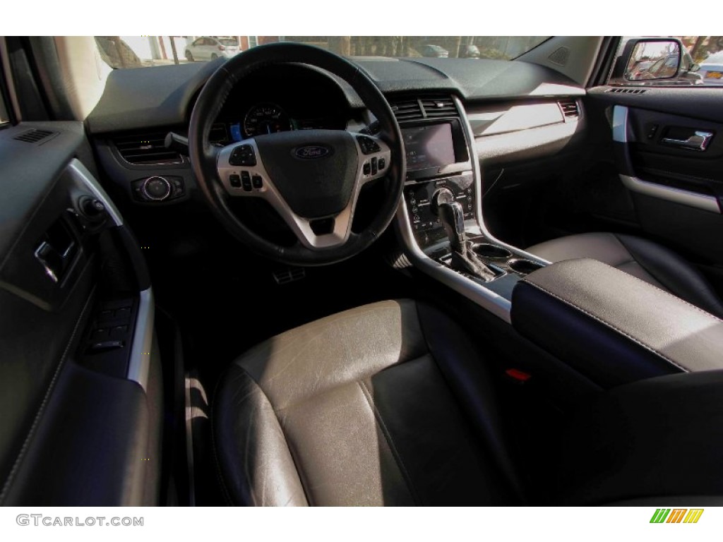 2012 Edge Sport AWD - White Platinum Metallic Tri-Coat / Charcoal Black/Silver Smoke Metallic photo #12