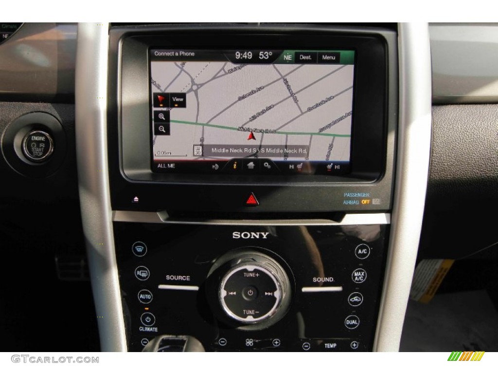 2012 Edge Sport AWD - White Platinum Metallic Tri-Coat / Charcoal Black/Silver Smoke Metallic photo #13