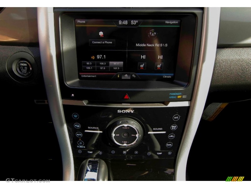 2012 Edge Sport AWD - White Platinum Metallic Tri-Coat / Charcoal Black/Silver Smoke Metallic photo #16