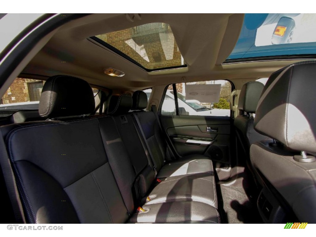 2012 Edge Sport AWD - White Platinum Metallic Tri-Coat / Charcoal Black/Silver Smoke Metallic photo #22