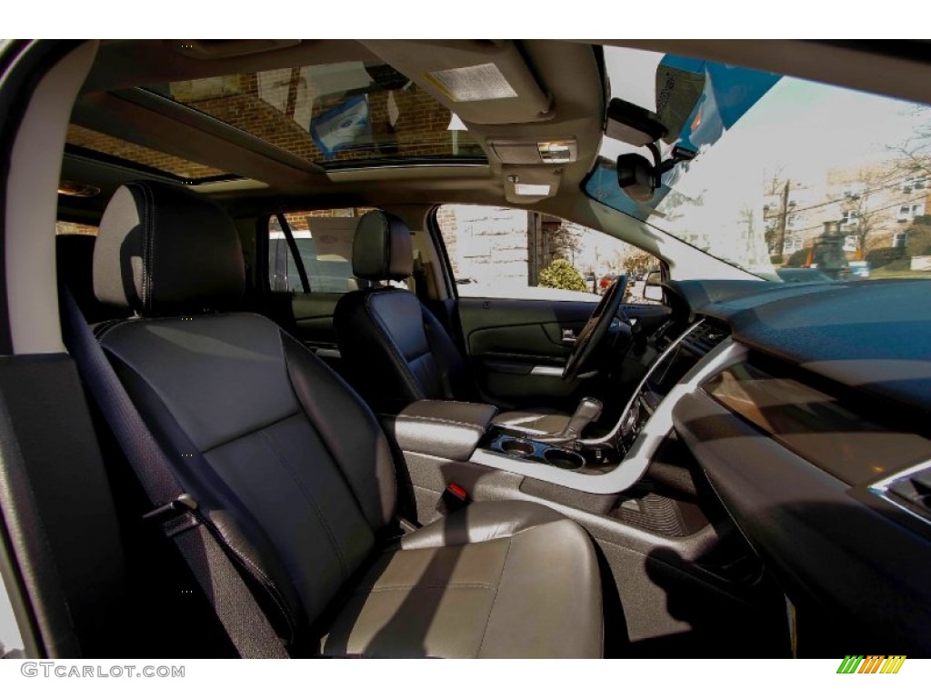 2012 Edge Sport AWD - White Platinum Metallic Tri-Coat / Charcoal Black/Silver Smoke Metallic photo #25