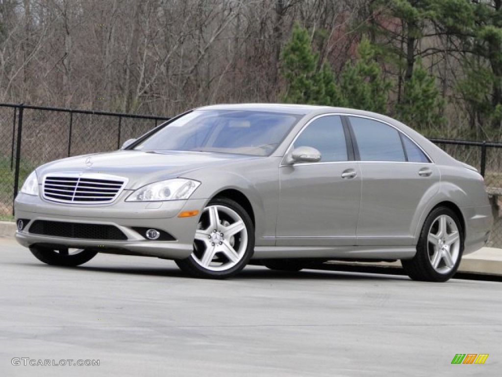 Pewter Metallic 2009 Mercedes-Benz S 550 Sedan Exterior Photo #91406767