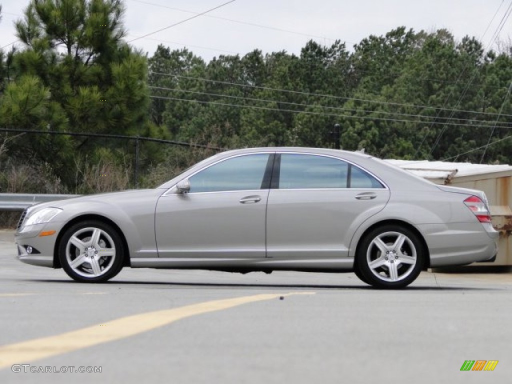 Pewter Metallic 2009 Mercedes-Benz S 550 Sedan Exterior Photo #91406785
