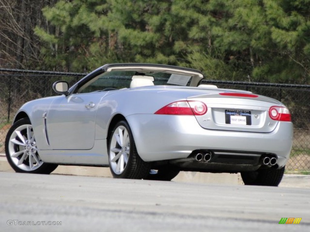 2009 XK XKR Convertible - Liquid Silver / Ivory/Slate photo #30