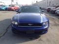 2014 Deep Impact Blue Ford Mustang V6 Premium Convertible  photo #2