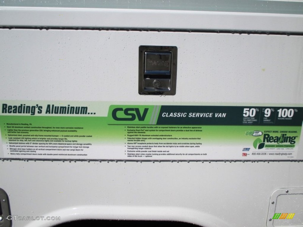 2014 Savana Cutaway 3500 Commercial Utility Truck - Summit White / Medium Pewter photo #40