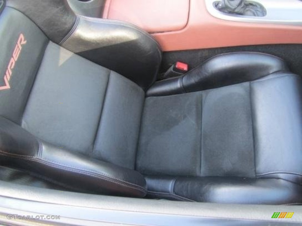 Black/Natural Tan Interior 2008 Dodge Viper SRT-10 Photo #91409528