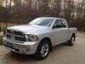 2010 Bright Silver Metallic Dodge Ram 1500 Big Horn Quad Cab 4x4  photo #1