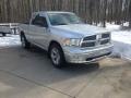 2010 Bright Silver Metallic Dodge Ram 1500 Big Horn Quad Cab 4x4  photo #2