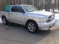 2010 Bright Silver Metallic Dodge Ram 1500 Big Horn Quad Cab 4x4  photo #3